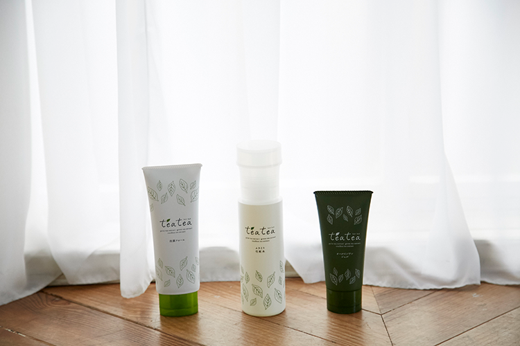 お肌からお茶の良さを感じる 新化粧品ブランド Teatea Bis ビス