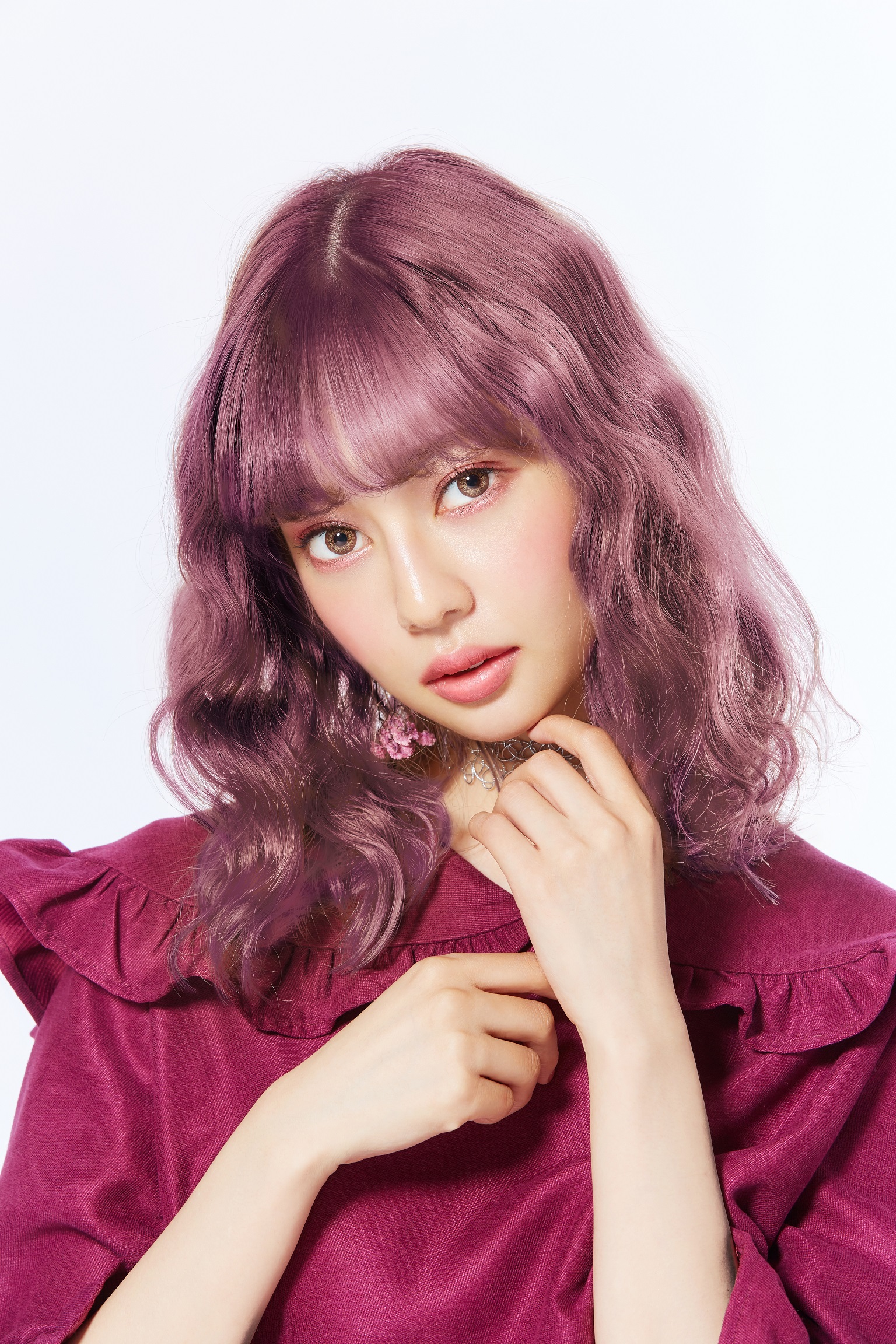 18秋コスメ ヘアカラーのトレンドは 甘くない 暖色 ルージュカラーは要チェック Bis ビス