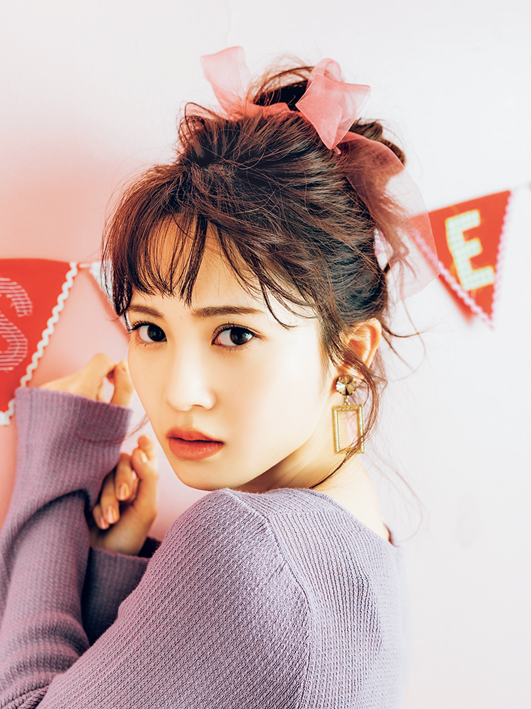 けやき坂46・加藤史帆ちゃんのリボンを添えたインスタ映えヘアアレンジ