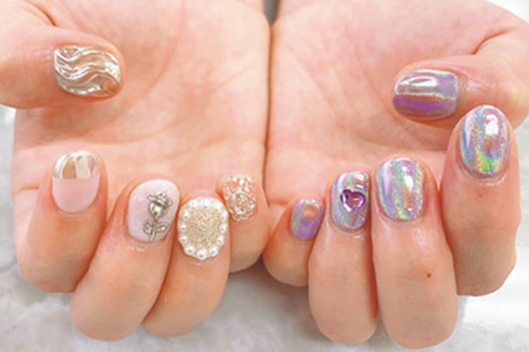 果穂ちゃんのメルヘンなネイルが可愛い 渋谷にあるお気に入りサロンって Bis ビス