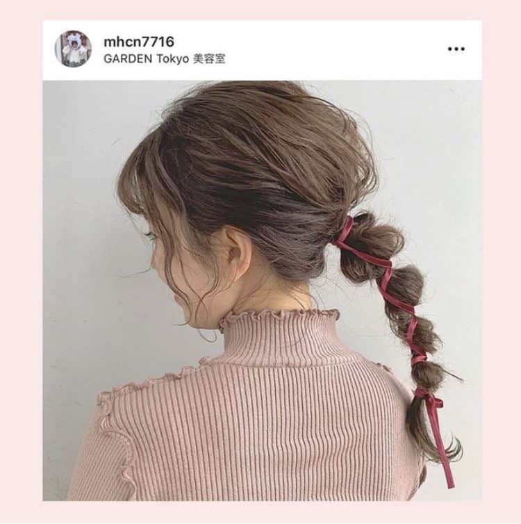 簡単にラプンツェルになれる たまねぎヘアをリボンでアレンジ Bis ビス