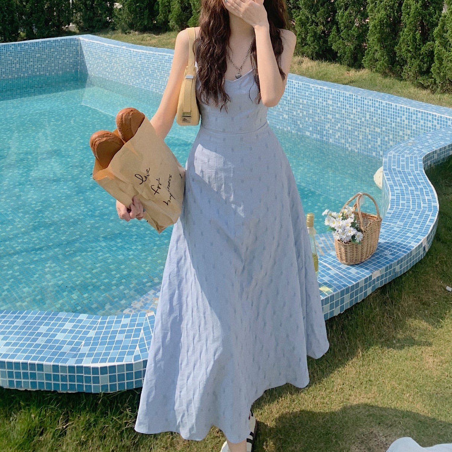 大人ガーリーワンピ2