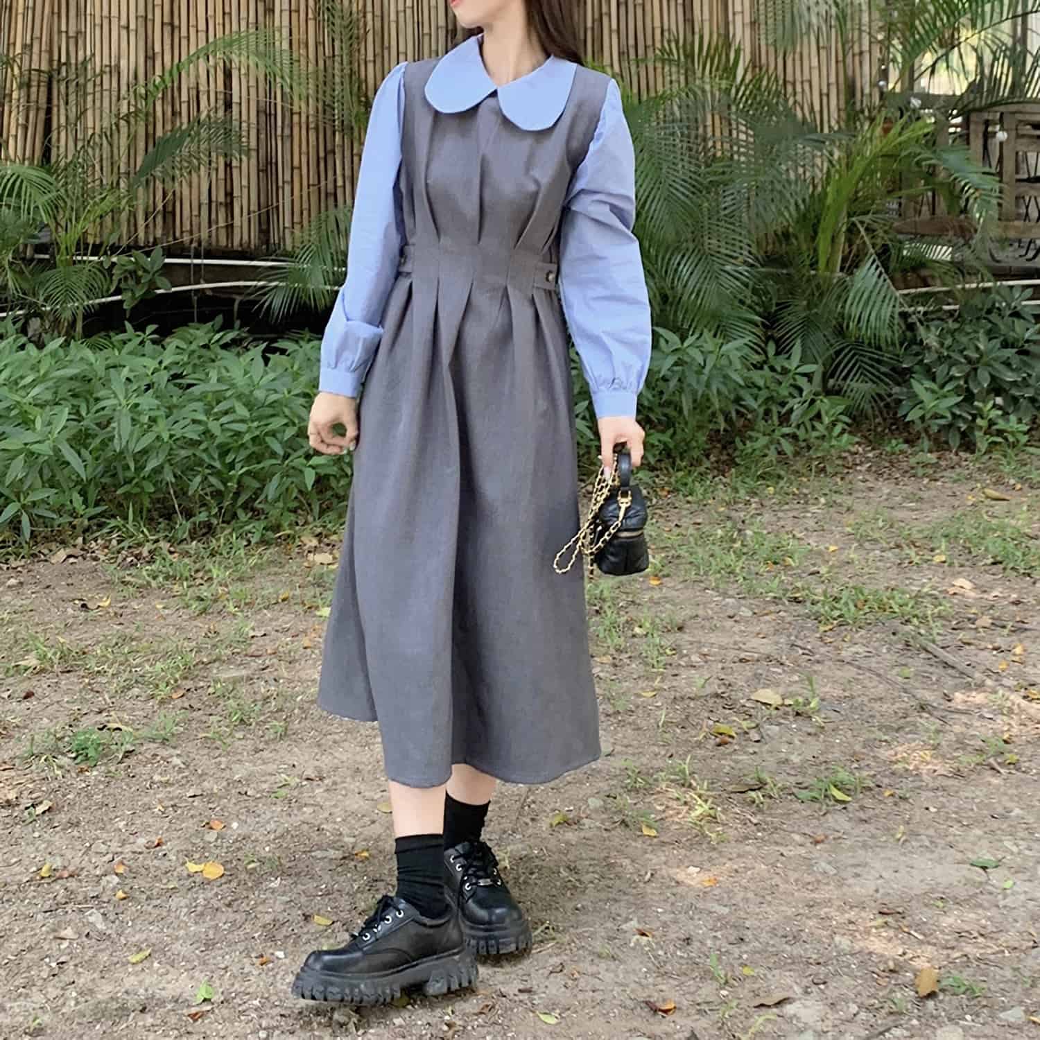 カジュアルガーリーワンピ1