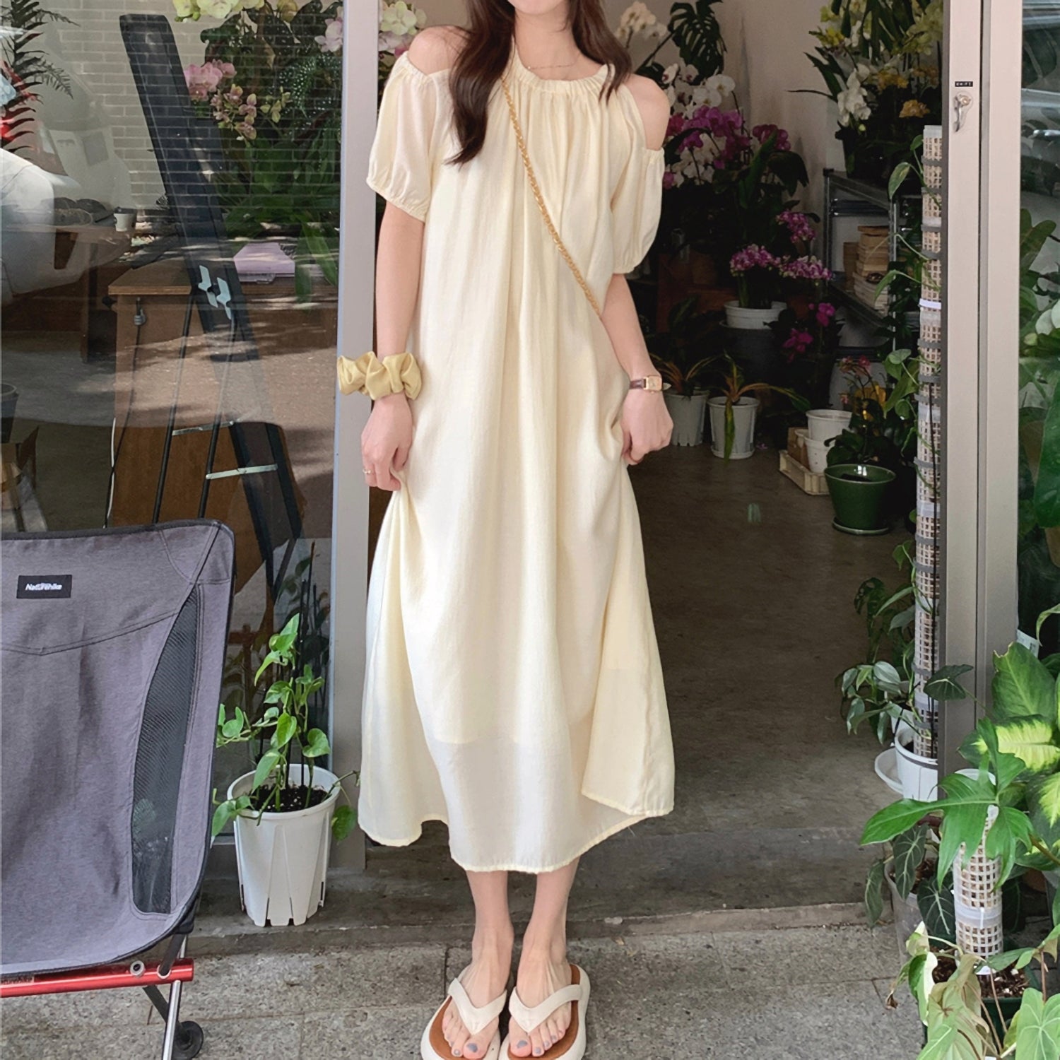 きれいめガーリーワンピ1