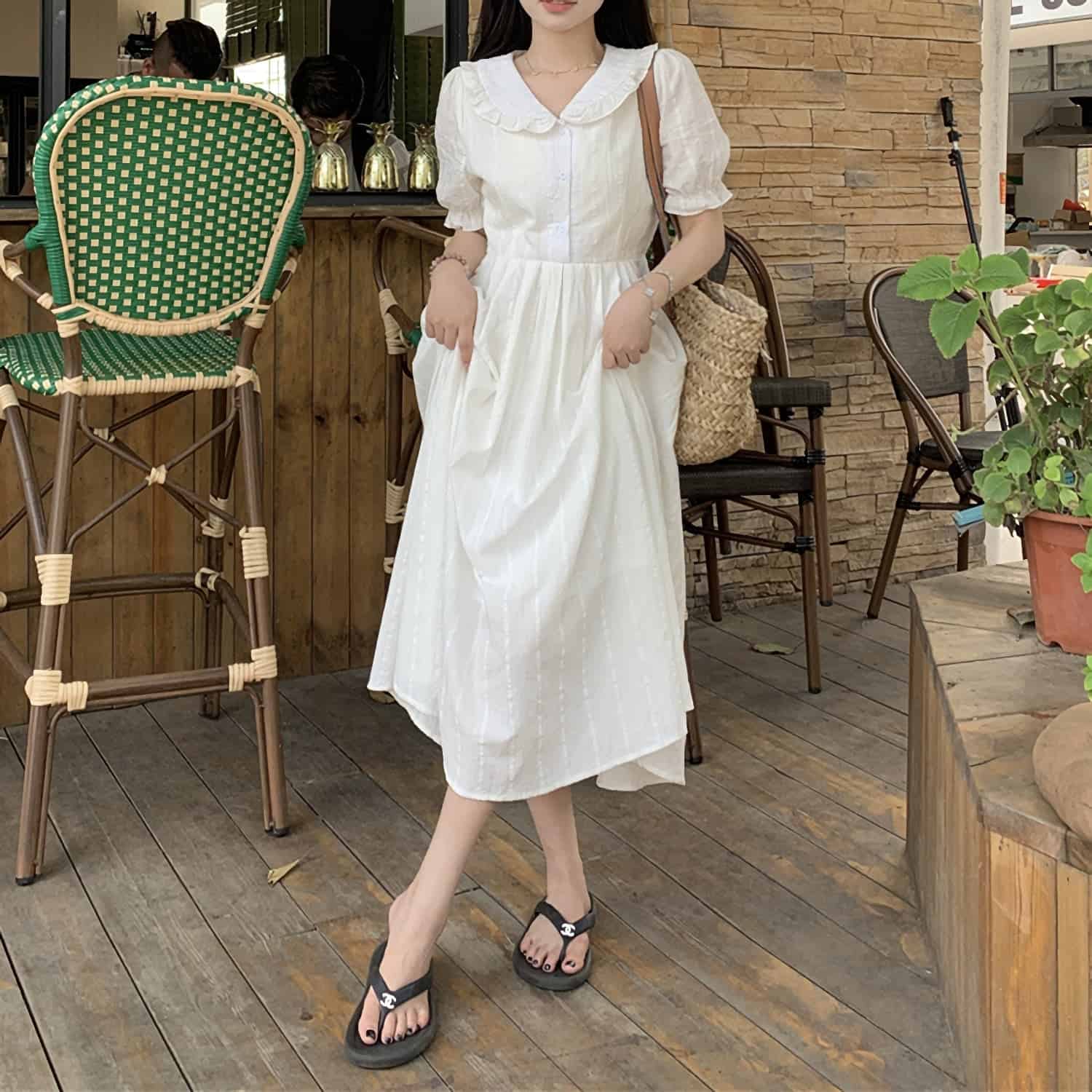 きれいめガーリーワンピ2