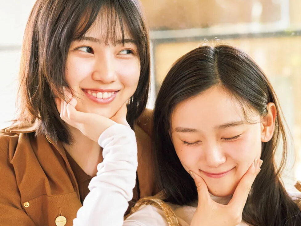 櫻坂46山下瞳月と的野美青のガールズトーク♡「3期生ライブはもう1回